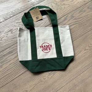 NWT Trader Joe’s Mini Tote - Green
